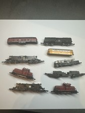 Märklin Spur Z Konvolut DEFEKTER Dieselloks mit Chassie und Motoren