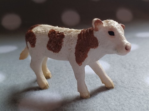 Schleich 13802 fleckvieh kalb - schleich,