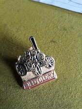 Dampfmaschine  LANZ Bulldog  Sticker englische Anstecknadel "OLD Glory"  selten