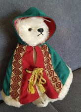 Steiff Teddy  Little Santa 1998   Japan Holzbox Limitiert   21cm