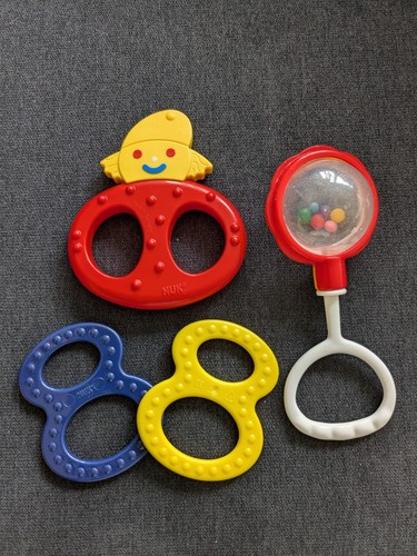 Nuk babyrassel beißringe baby - nuk,