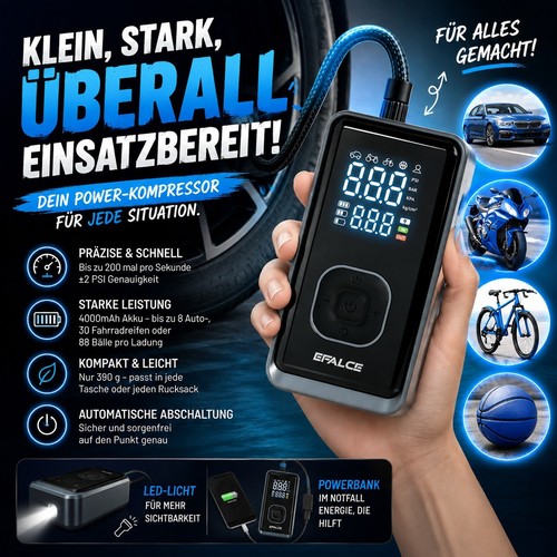 Efalce elektrische luftpumpe - efalce®,