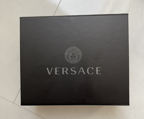 Versace leerkarton - versace,