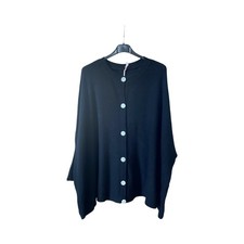 Cardigan Schwarz Oversized Neu