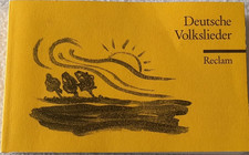 Reclam Deutsche Volkslieder