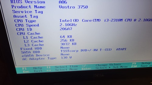 Notebook dell vostro 3750 - dell,