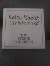TON STEINE SCHERBEN  / KEINE MACHT FÜR NIEMAND  / CD