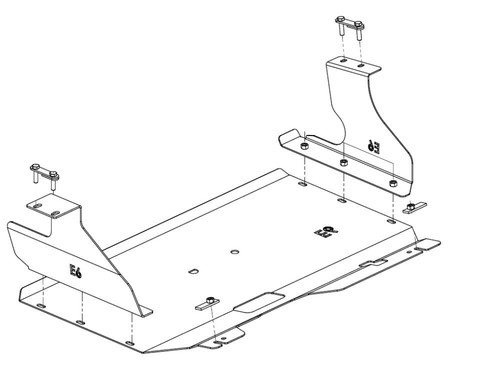 Unterfahrschutz motor getriebe - unterfahrschutz,