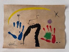 Joan Miro (Handmade) Zeichnung