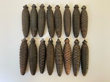 Uhren Gewichte für Kuckucksuhr zw. 326 g und 430 g Eisenguss Schwarzwald
