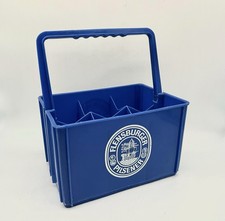 Flensburger Brauerei Bierträger Sixpack alt Flaschenträger Herrenhandtasche rar