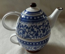 Teeservice Porzellan Teekanne