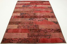 Rosa rot patchwork - patchwork, orient