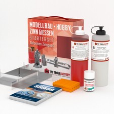 Starterset Formenbau Silikon Kautschuk hitzebeständige Formen Zinnguß HB groß