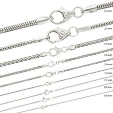 Massive 925 Silberkette