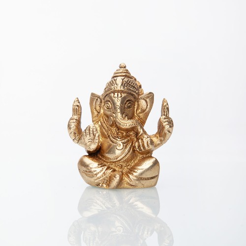 Ganesha statue messing - ca., 7