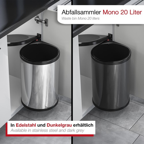 Einbaumülleimer ausziehbar