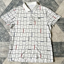Lacoste Sport Tennis Cotton Polo Shirt Novak Djokovic Size M