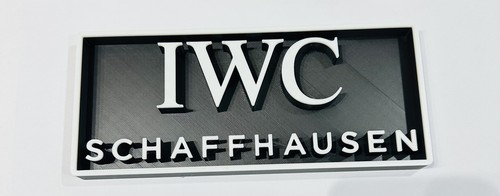 Dekorative designer iwc logo - dekorative,