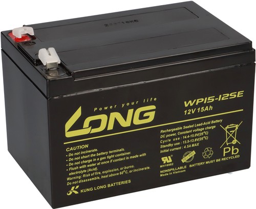 15ah blei akku batterie 12v - akku,