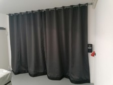 Haustürvorhang Türvorhang schwerer Windfang Vorhang Thermoschutzvorhang 640g/m²