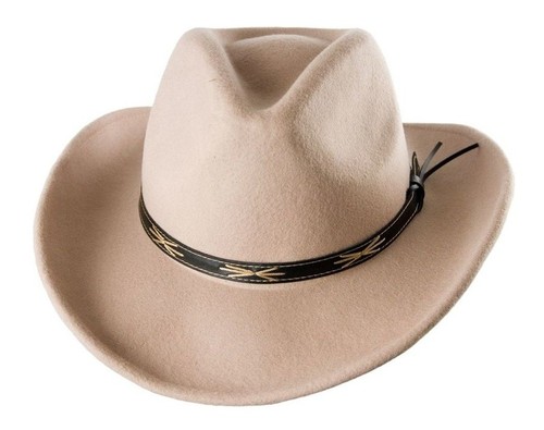 Westernhut filzhut beige - westernhut,