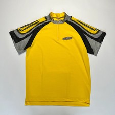 Move N Ride Vintage 90s Fahrrad T-Shirt Herren gelb L