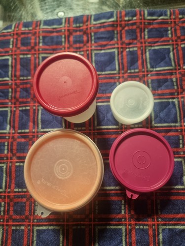 Original tupperware kleine - x4,