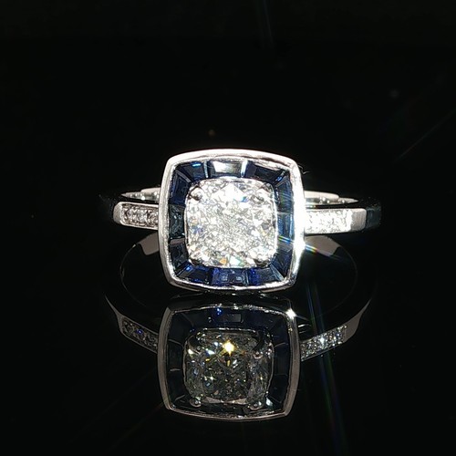 00ct hvs2 cushion diamant - 1,00ct,