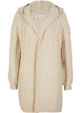 Neu Strickjacke mit Kapuze Gr