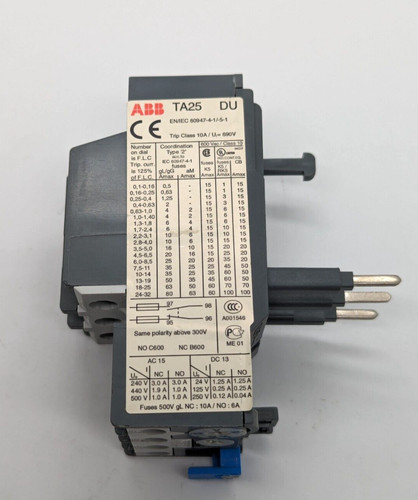 Abb thermorelais ta25 8 - thermorelais, du-1,8