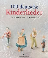 100 Deutsche Kinderlieder. Für Klavier mit Liederte... | Buch | Zustand sehr gut