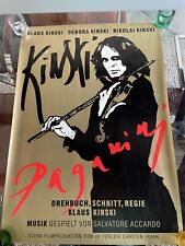 Klaus Kinski * Plakat * Paganini