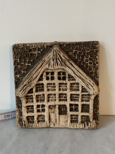 Keramik wandbild vintage - ,