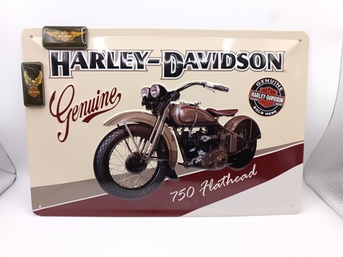 Blechschild harley davidson - blechschild,