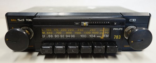 Philips oldtimer autoradio - philips,