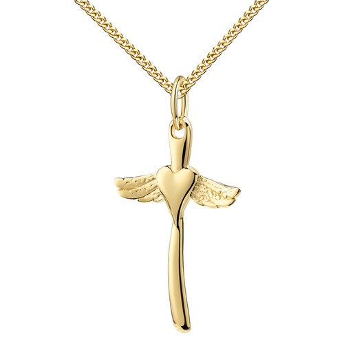 Goldkreuz anhänger gold 585 - anhänger,