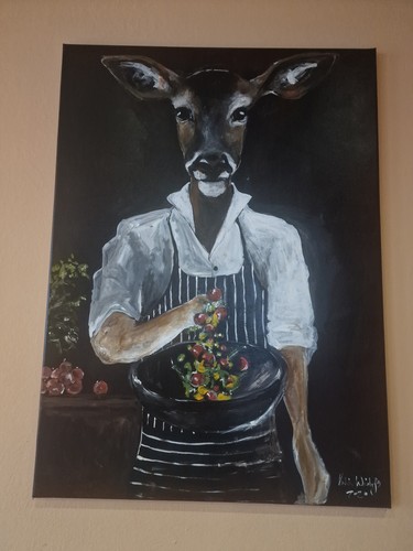 Reh als barkeeper moderne - reh,