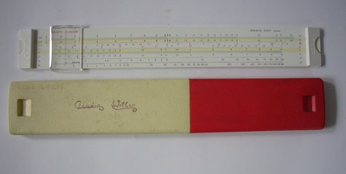 Vintage rechenschieber aristo - rechenschieber,