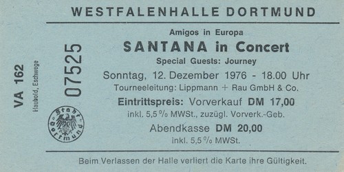 Santana journey dortmund - journey,