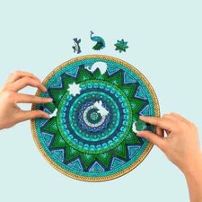 Mandala Puzzles Farbenfrohe  |