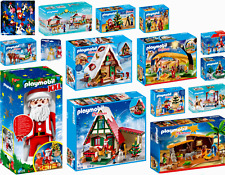 PLAYMOBIL Christmas WEIHNACHTEN Geschenk Nikolaus Weihnachtsmann KRIPPE Advent