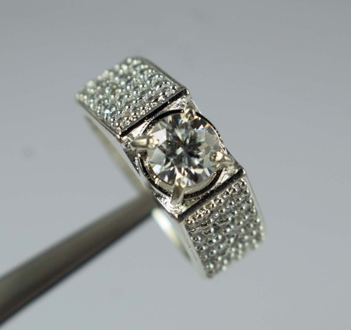 Weiß diamant solitaire 58 - diamant, 1.58