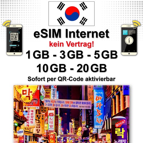 Esim karte für südkorea - für,