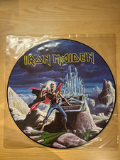 Iron Maiden 12" Single Picture Disc Vinyl - Run To The Hills - 1985