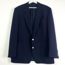 Roy Robson Sakko Anzugjacke Gr.56 Herren Dunkelblau Clubblazer Elegant Zweiknopf