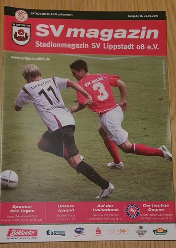Stadionzeitung lippstadt - lippstadt,