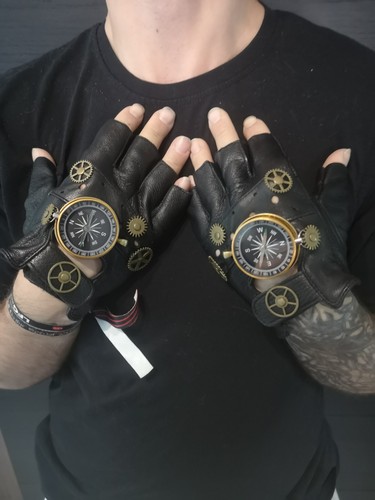 Steampunk handschuhe mit - handschuhe,