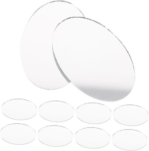 Ovale glas mirror linsen - ovale, glas-mirror
