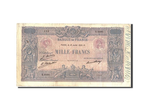 Geldschein frankreich 1000 - geldschein,,
